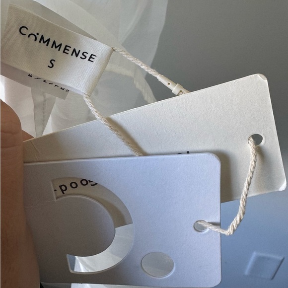 Commense Sweetheart Flowy Tie-Front Short Dress - Size S - Picture 9 of 10